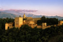 alhambra sunset